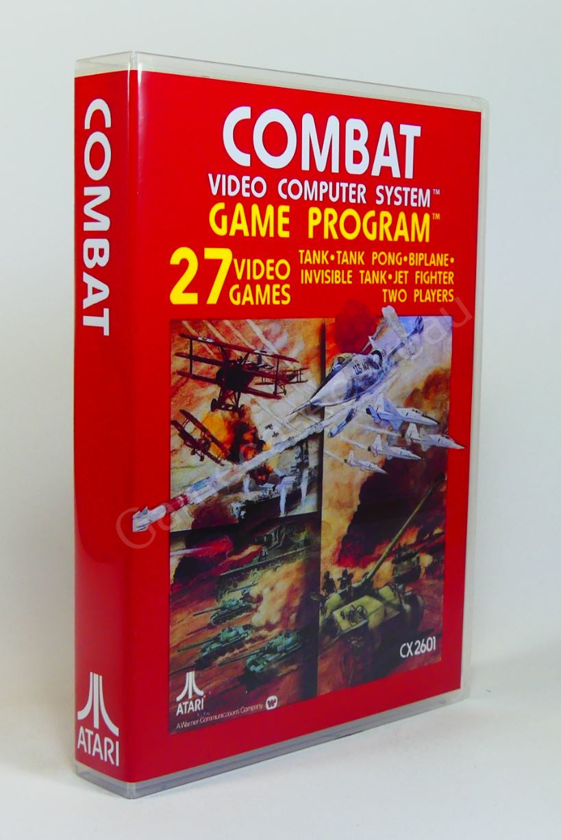 Combat - 2600 Replacement Case