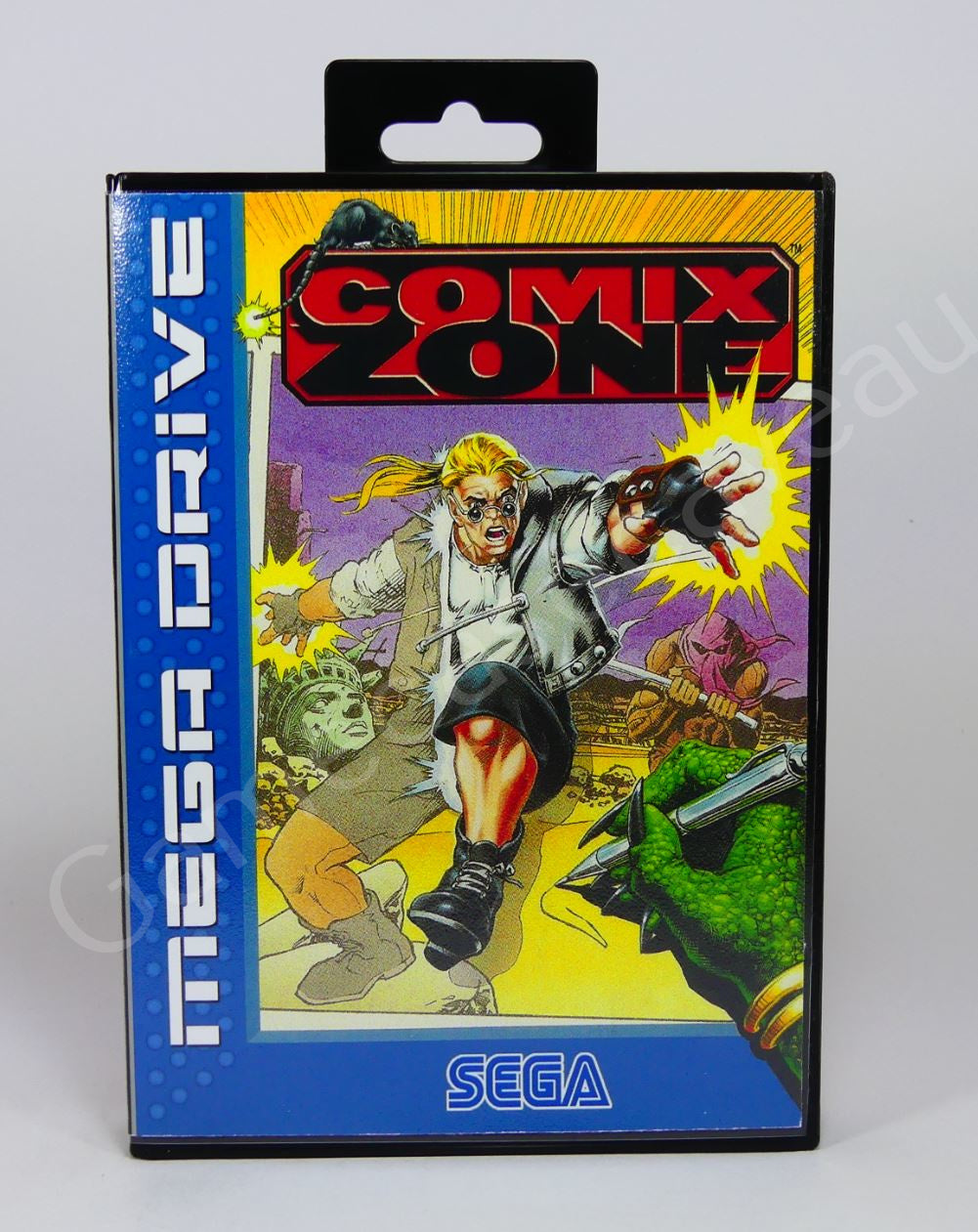 Comix Zone - SMD Replacement Case