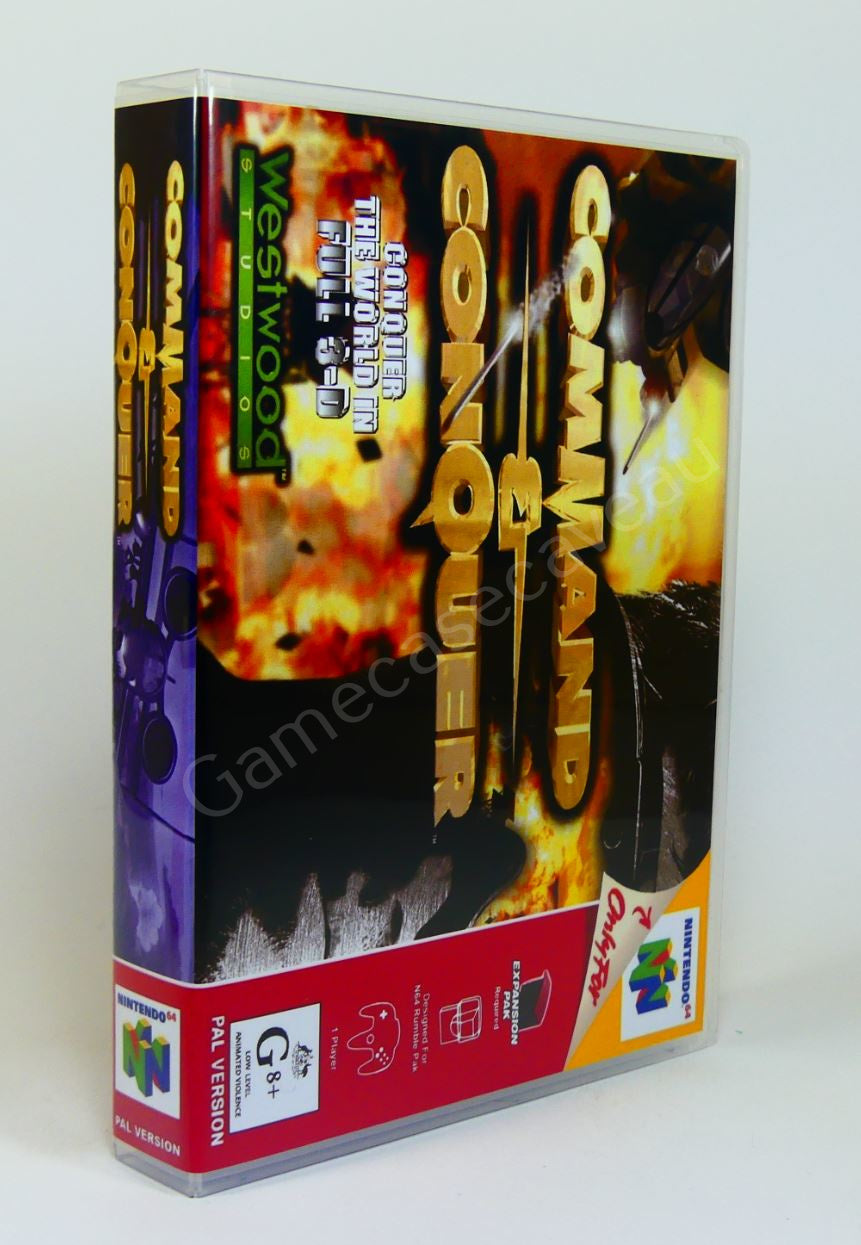 Command & Conquer - N64 Replacement Case