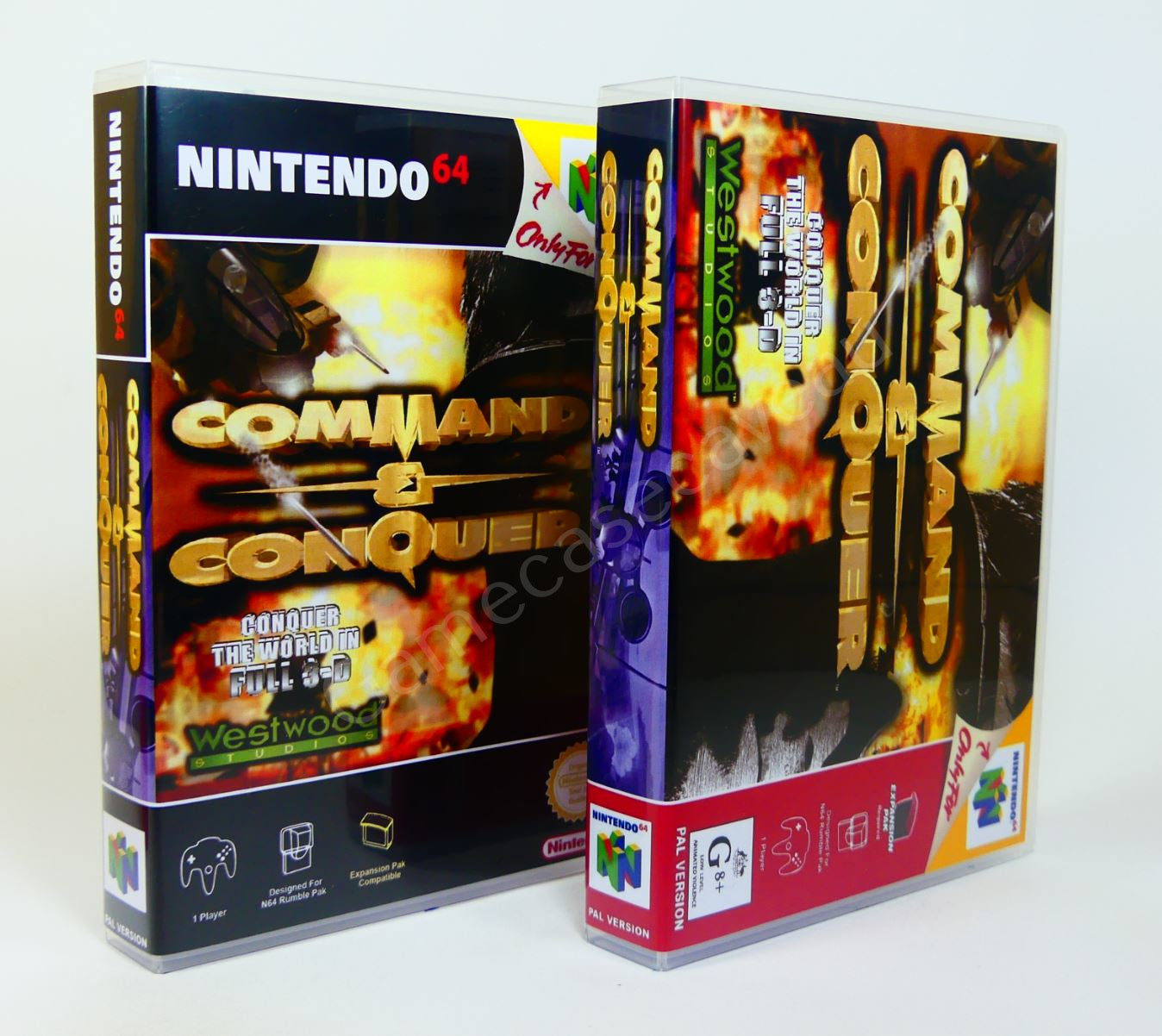 Command & Conquer - N64 Replacement Case