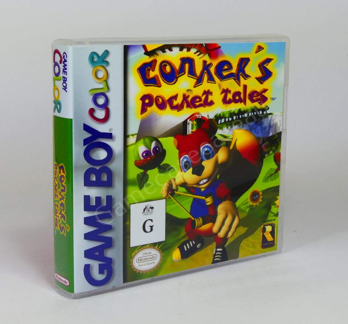 Conker's Pocket Tales - GBC Replacement Case
