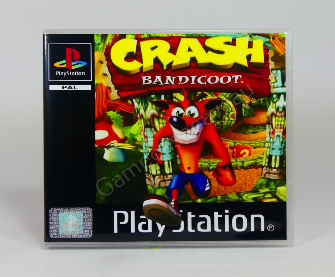 Crash Bandicoot - PS1 Replacement Case