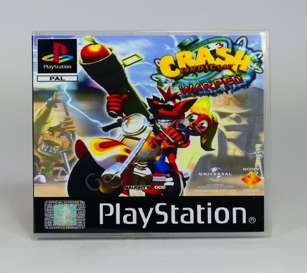 Crash Bandicoot 3 - PS1 Replacement Case