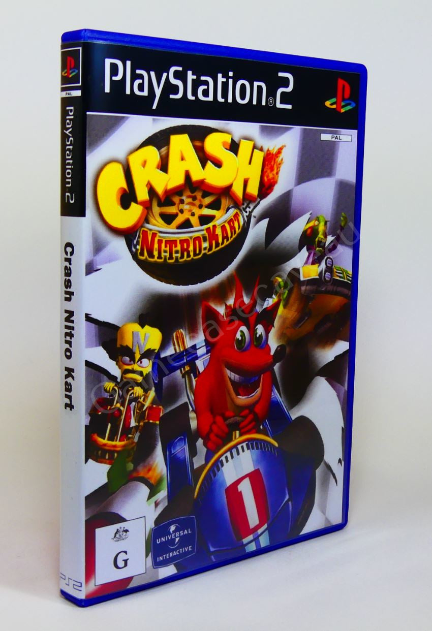 Crash Nitro Kart - PS2 Replacement Case