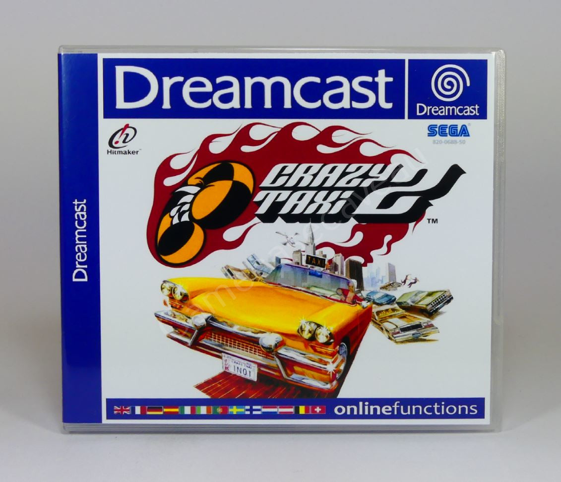 Crazy Taxi 2 - DC Replacement Case