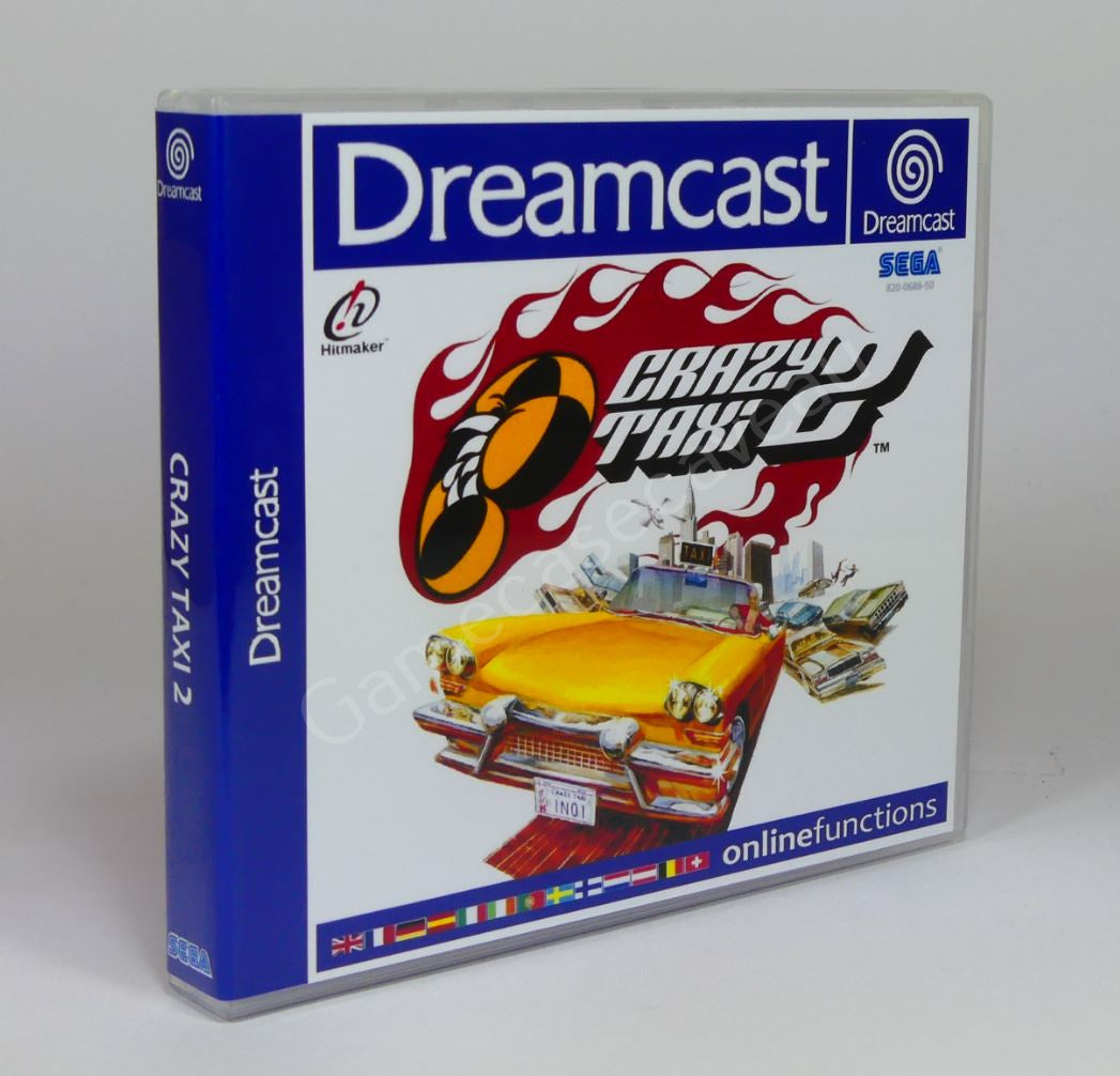 Crazy Taxi 2 - DC Replacement Case