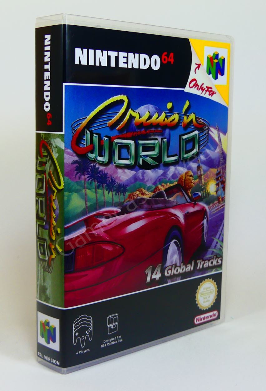 Cruis'n World - N64 Replacement Case