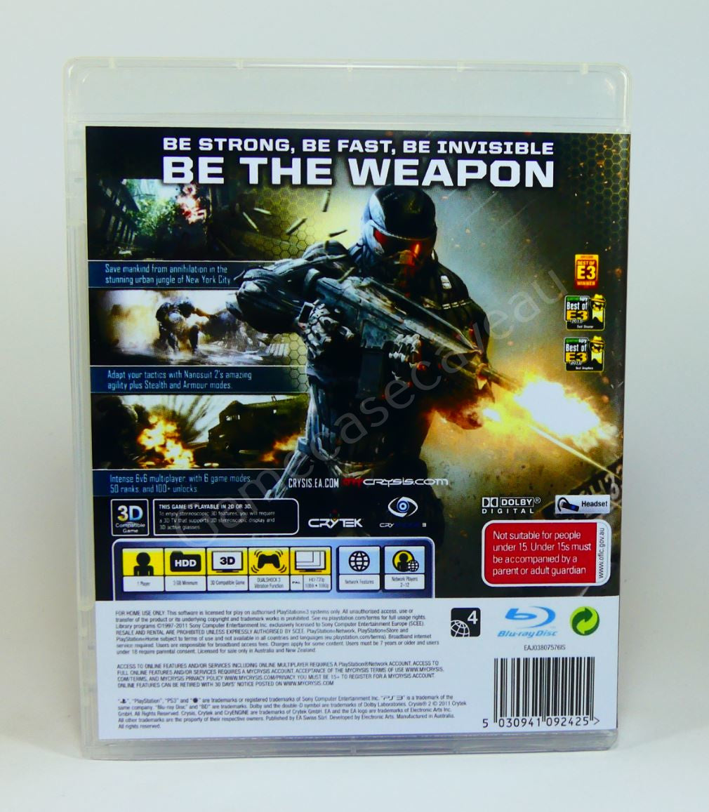 Crysis 2 - PS3 Replacement Case