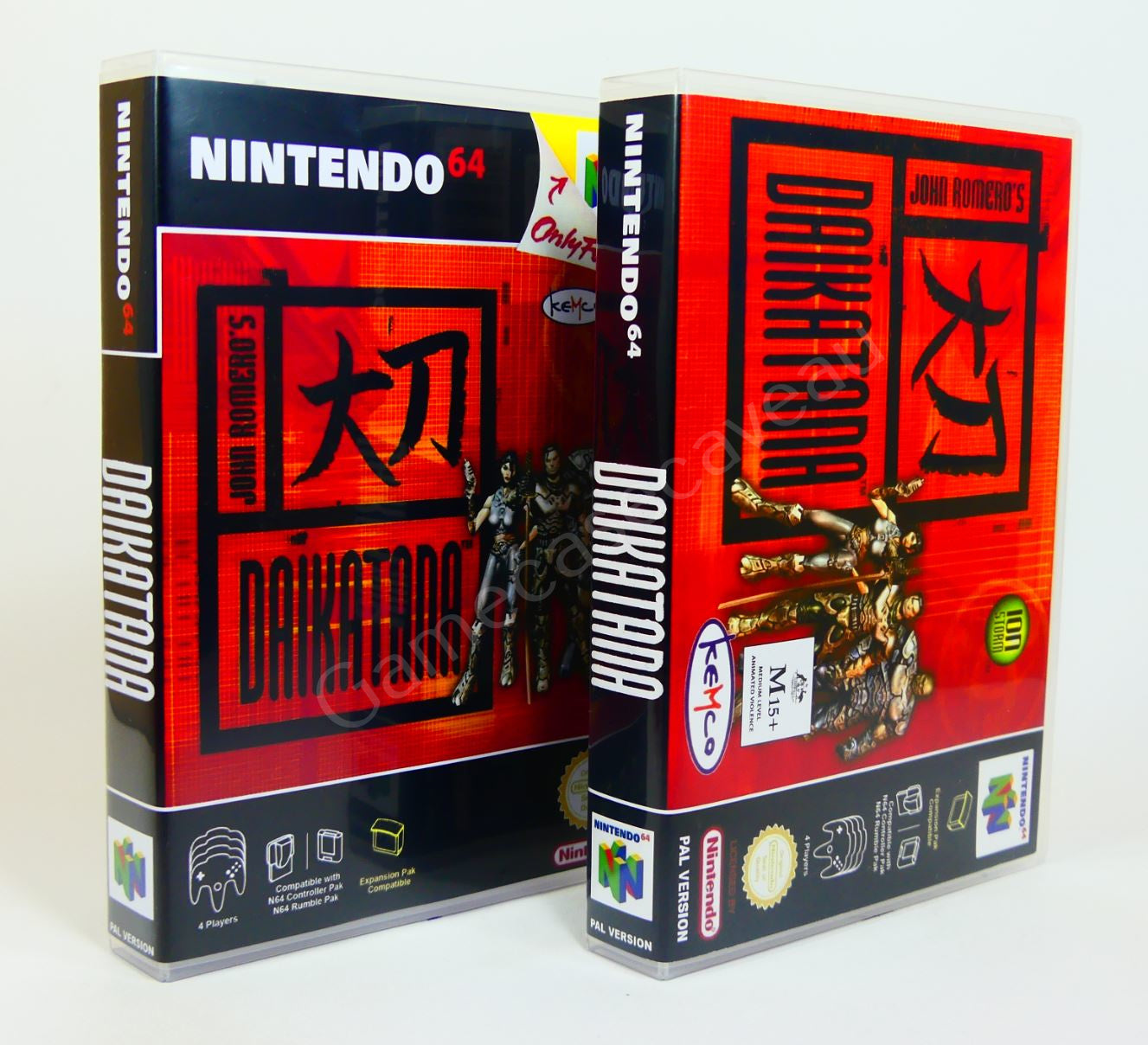 Daikatana - N64 Replacement Case