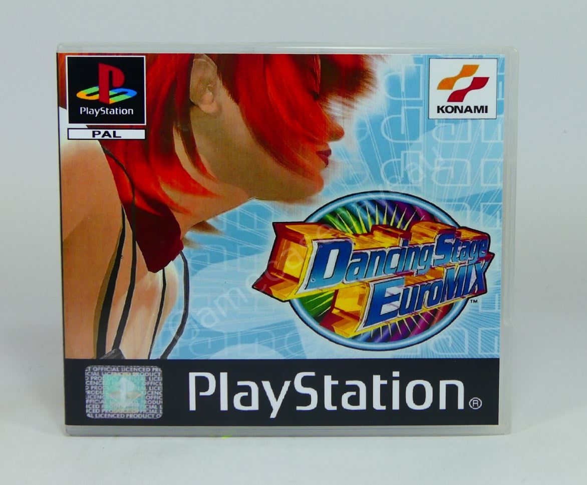 Dance Stage Euro Mix - PS1 Replacement Case