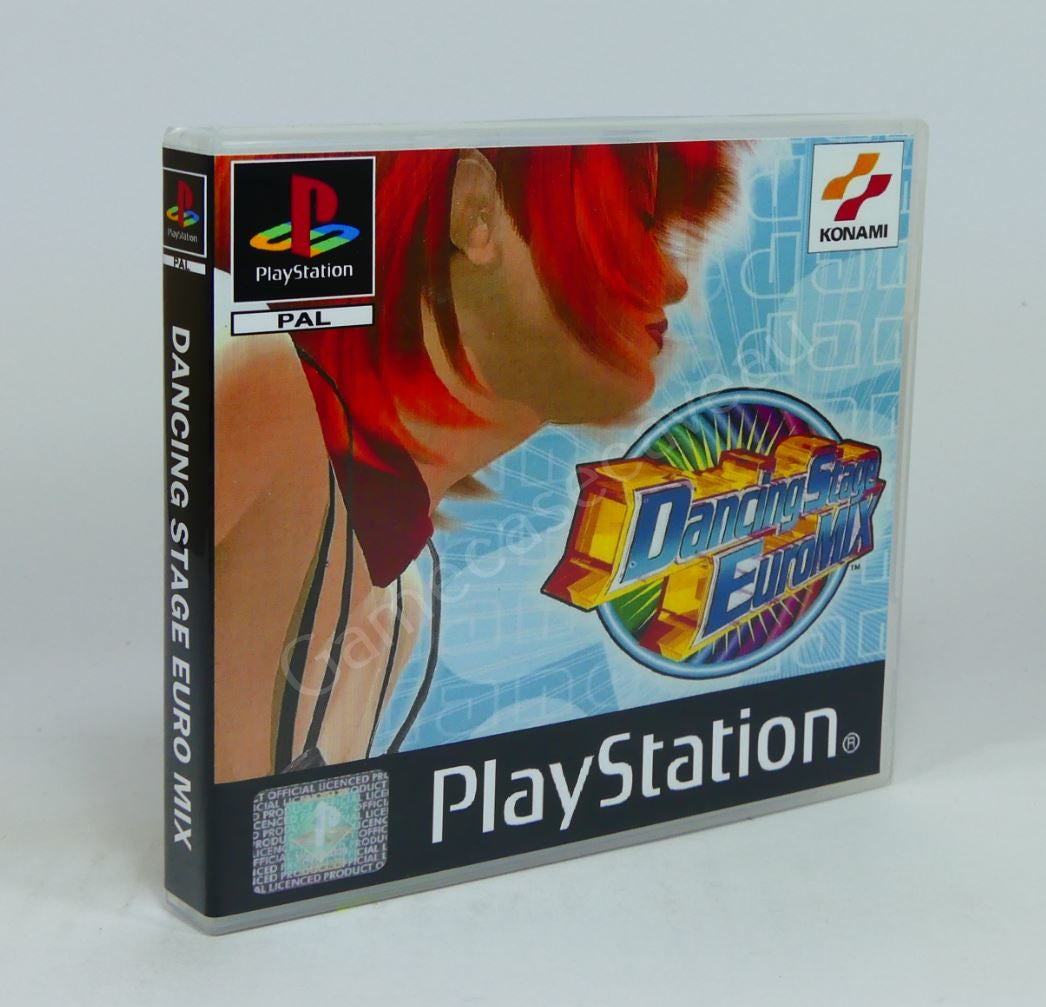 Dance Stage Euro Mix - PS1 Replacement Case