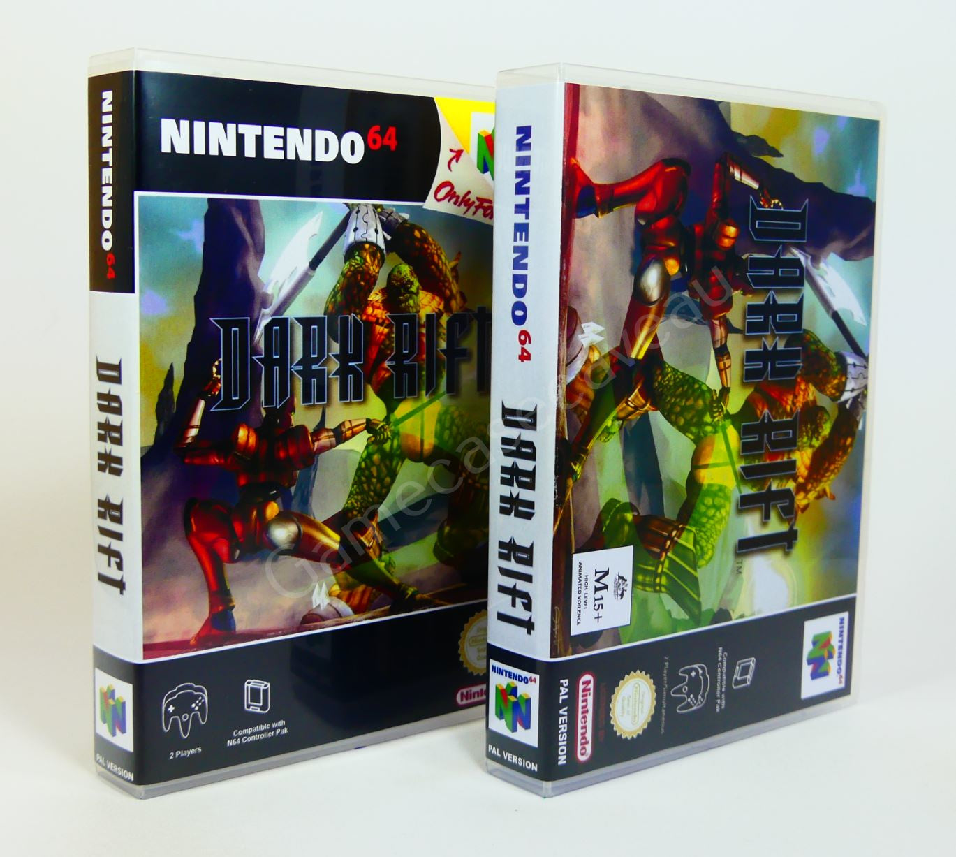 Dark Rift - N64 Replacement Case