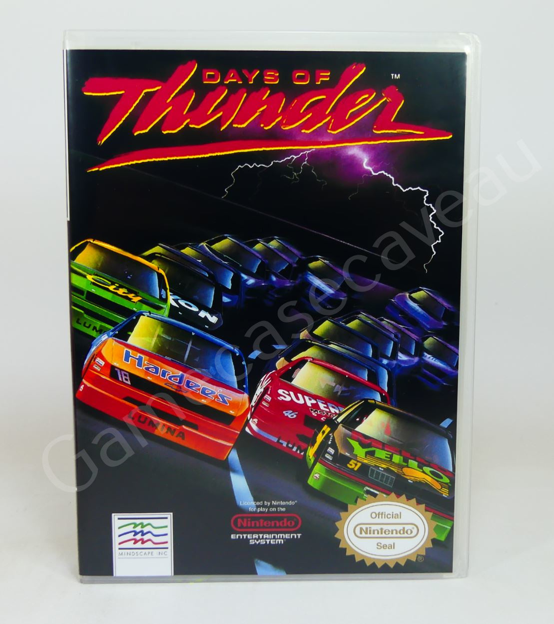 Days of Thunder - NES Replacement Case