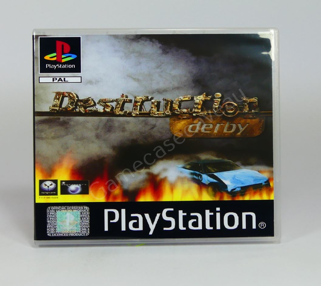 Destruction Derby - PS1 Replacement Case