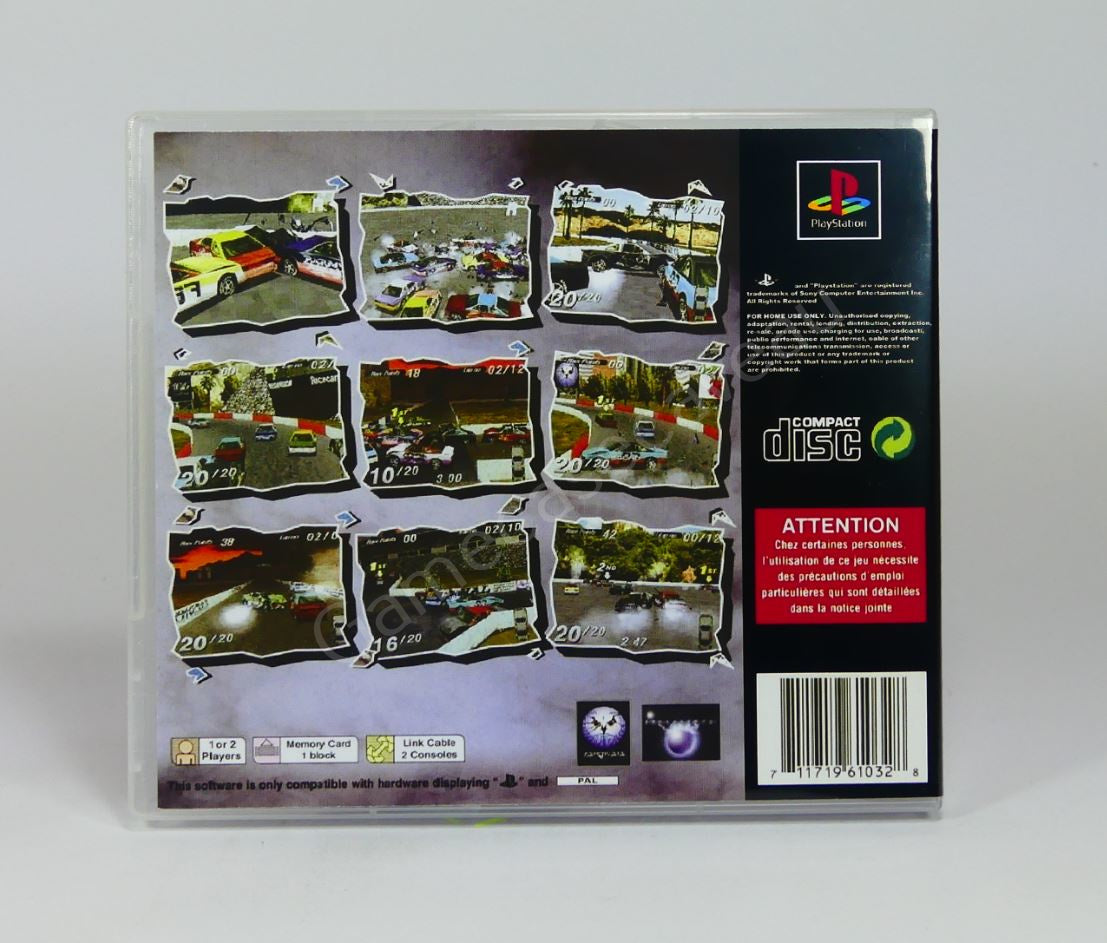 Destruction Derby - PS1 Replacement Case