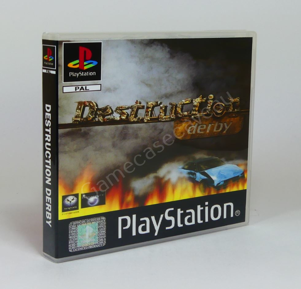 Destruction Derby - PS1 Replacement Case