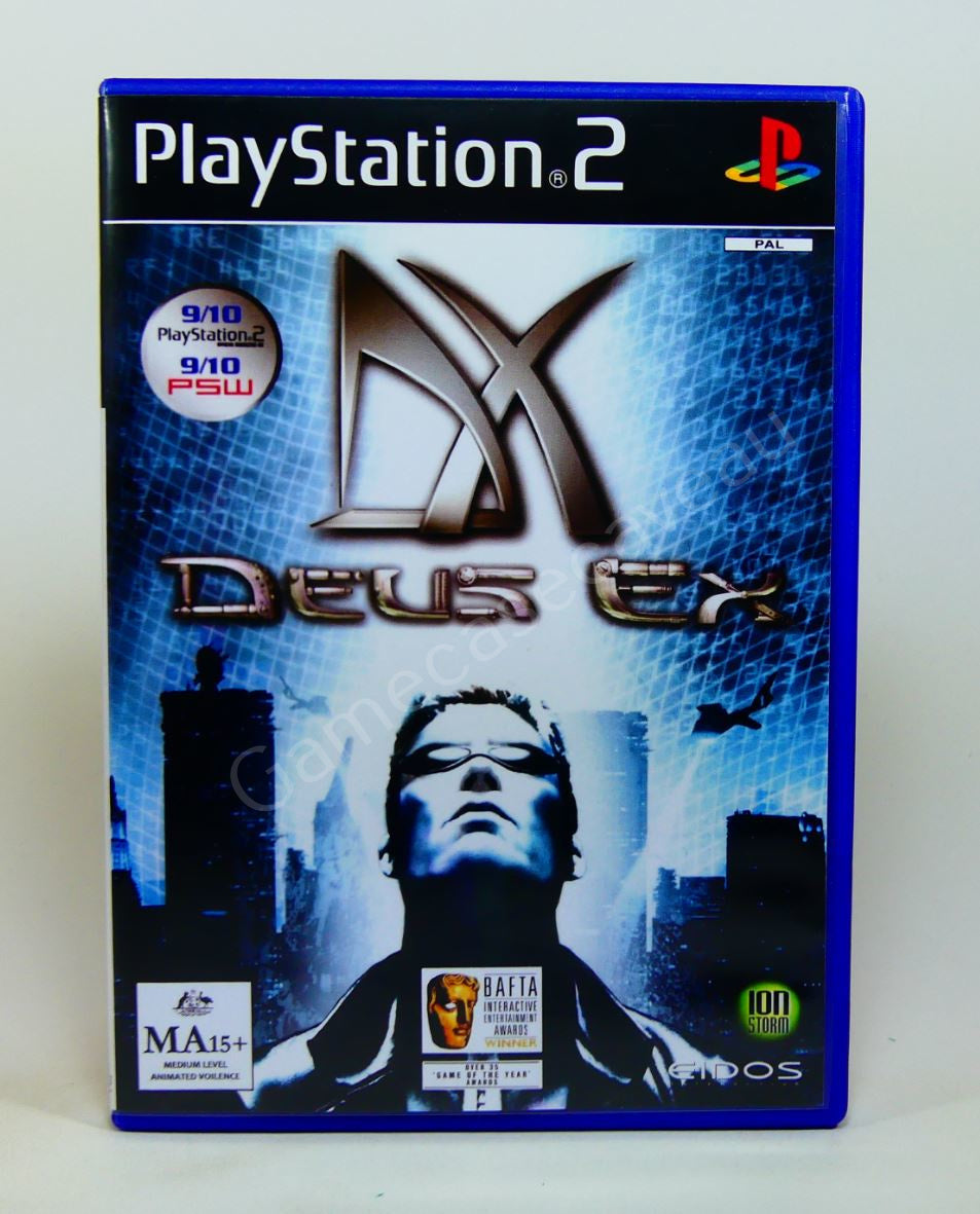 Deus Ex - PS2 Replacement Case