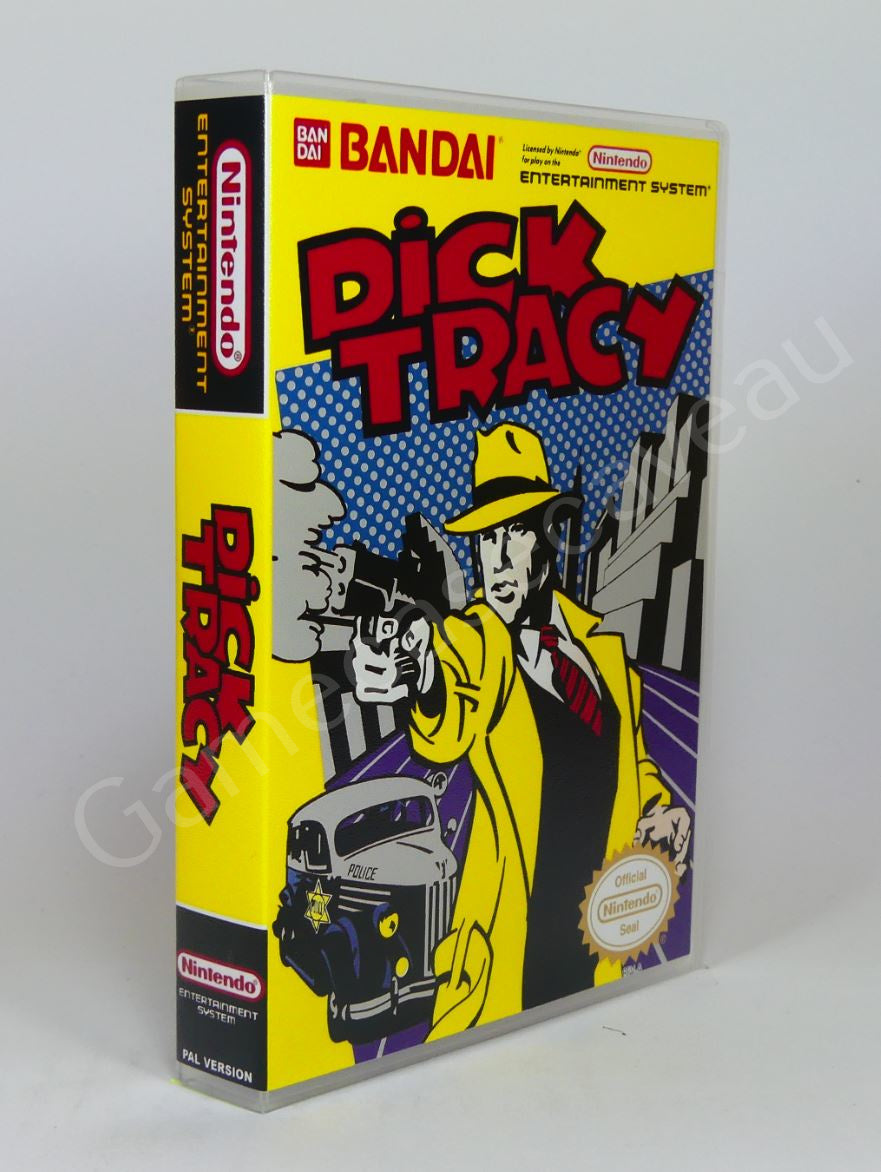 Dick Tracy - NES Replacement Case