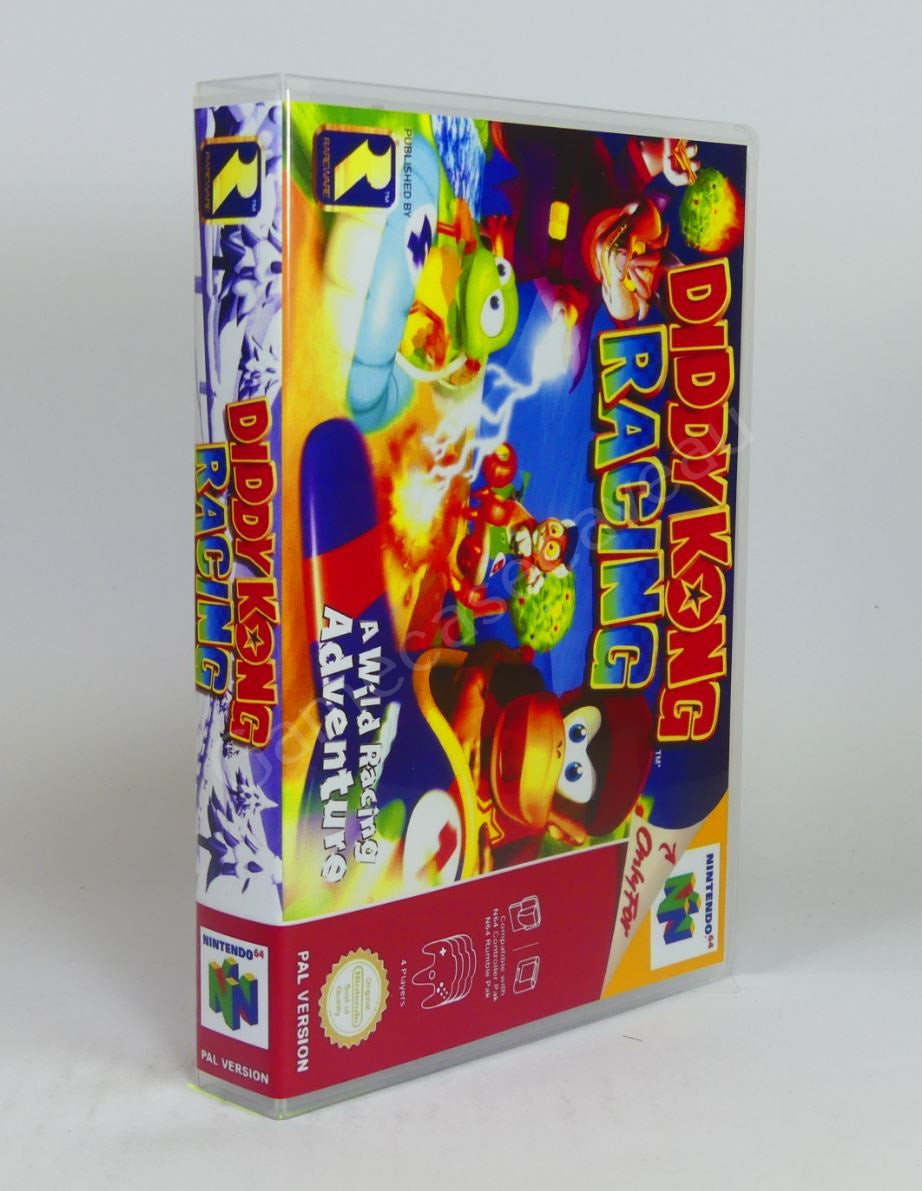 Diddy Kong Racing - N64 Replacement Case