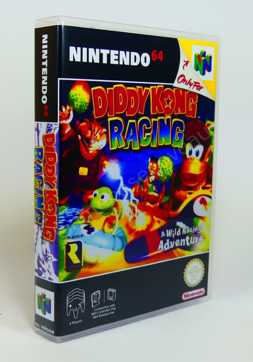 Diddy Kong Racing - N64 Replacement Case