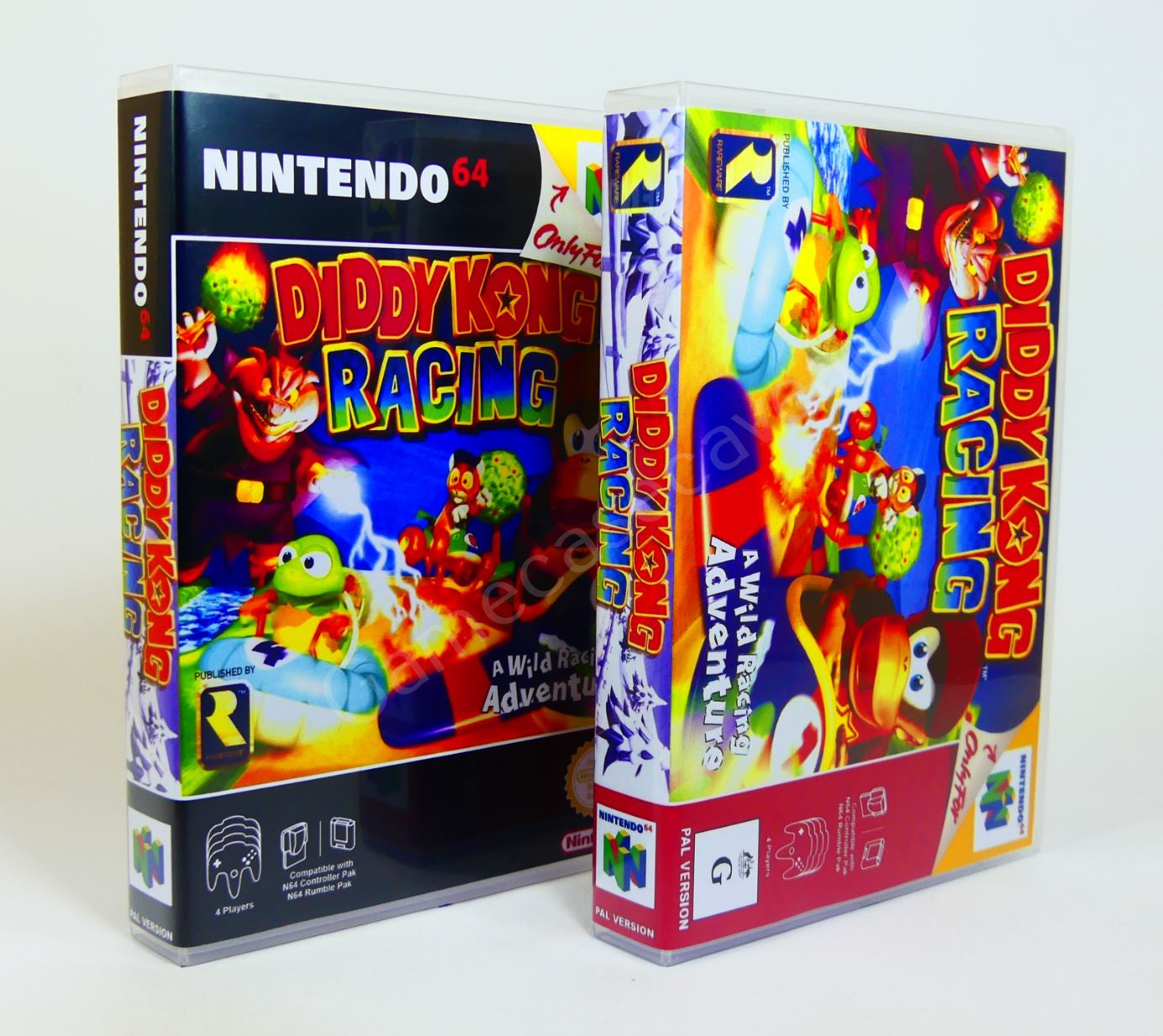 Diddy Kong Racing - N64 Replacement Case