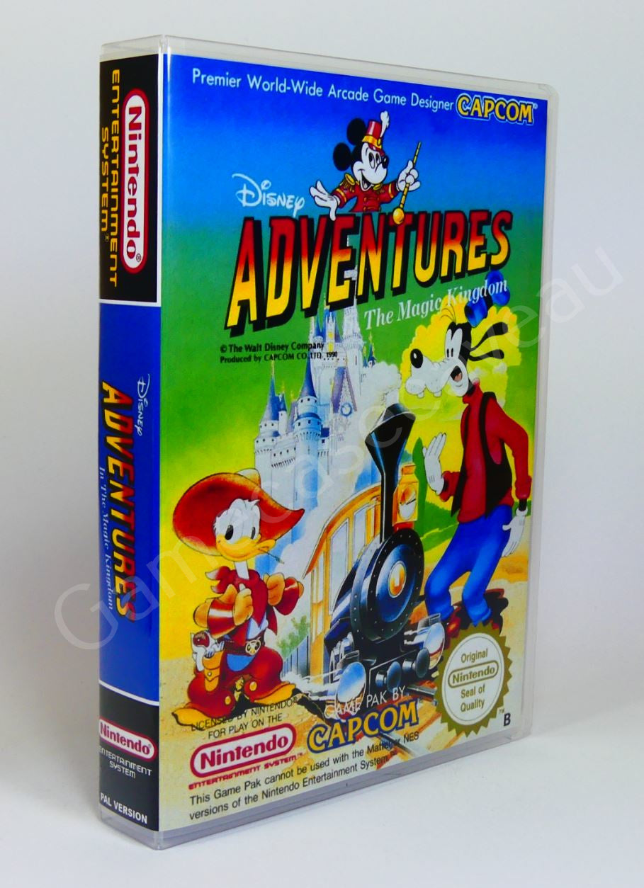 Disney Adventures in the Magic Kingdom - NES Replacement Case