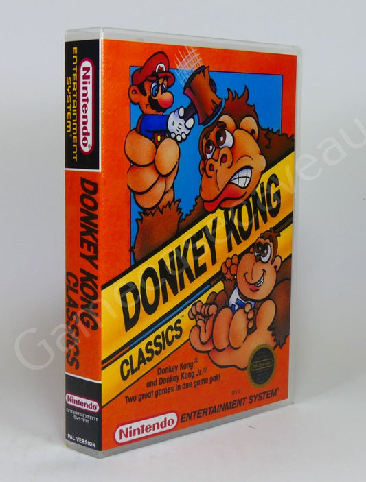 Donkey Kong Orange Classic - NES Replacement Case