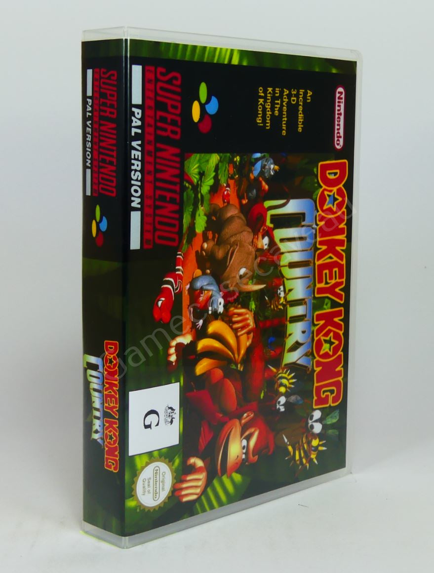 Donkey Kong Country - SNES Replacement Case