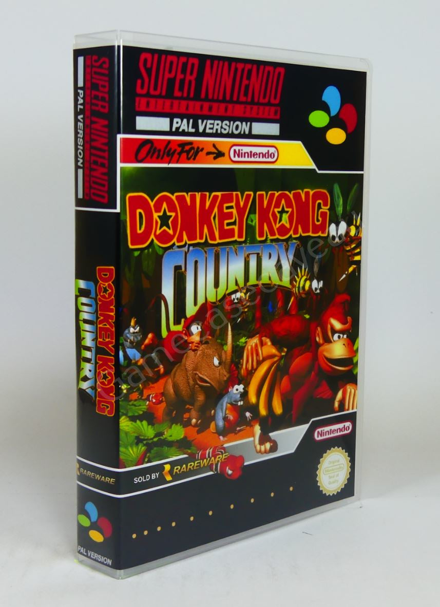 Donkey Kong Country - SNES Replacement Case