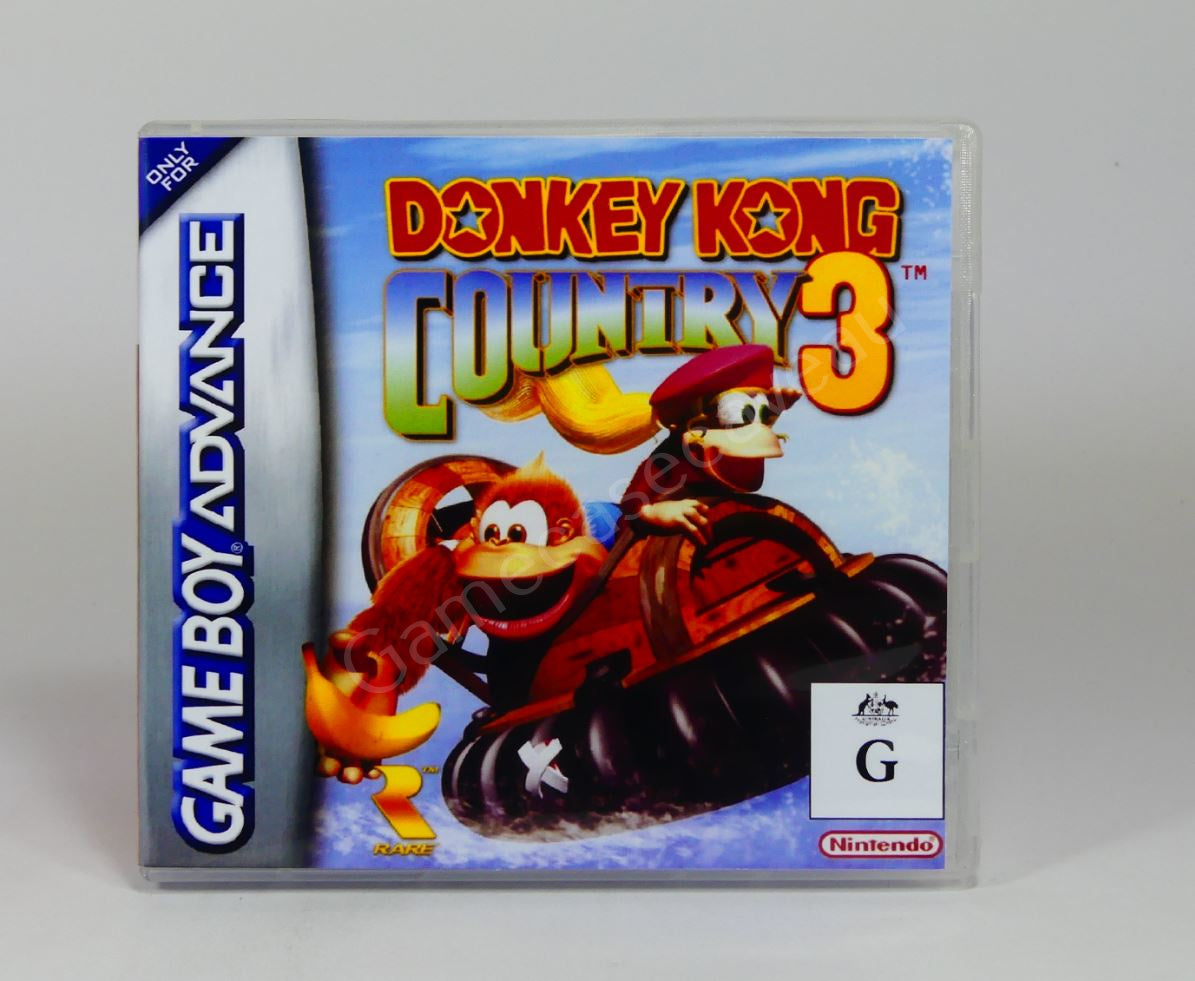 Donkey Kong Country 3 - GBA Replacement Case