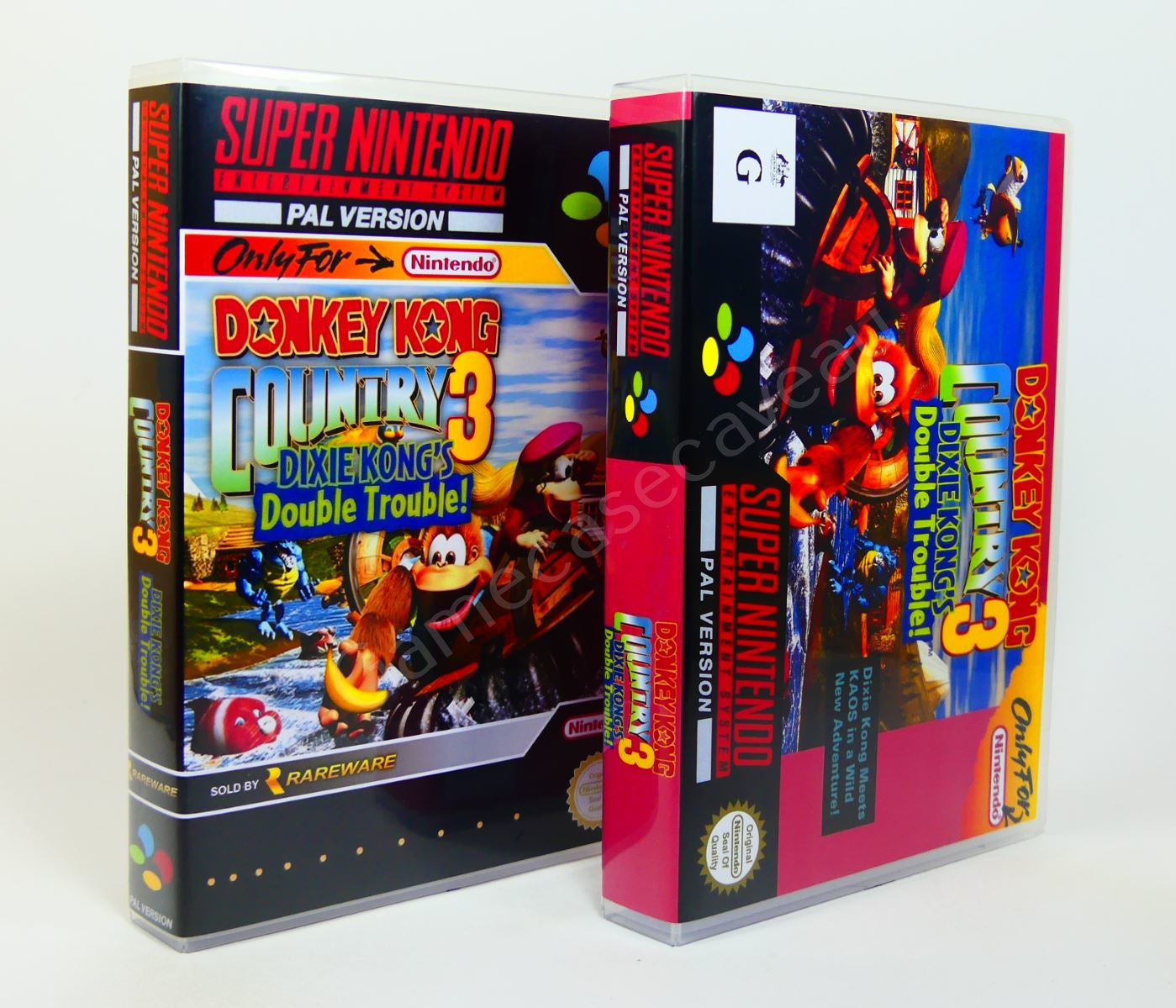 Donkey Kong Country 3 - SNES Replacement Case