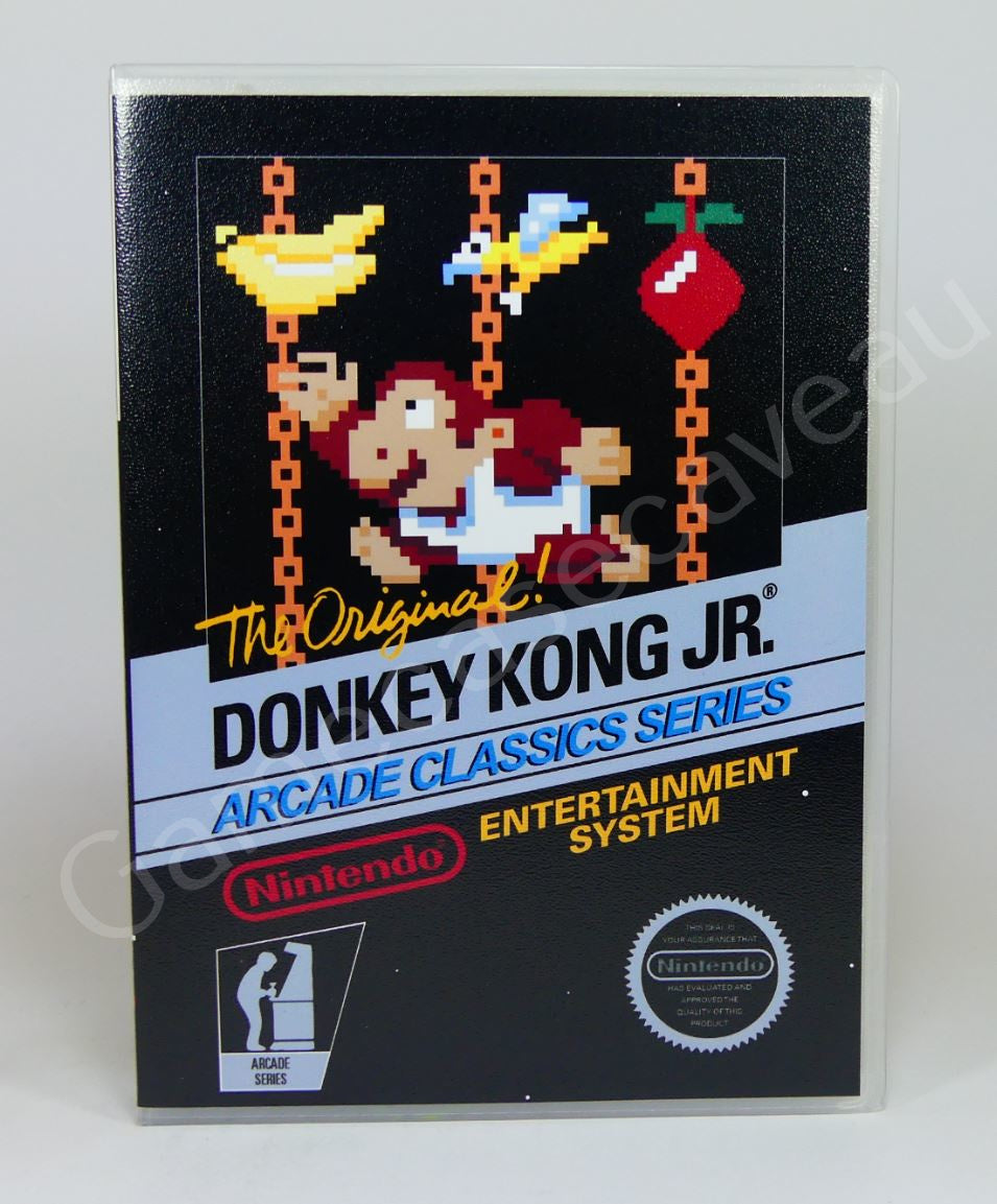 Donkey Kong Jr - NES Replacement Case