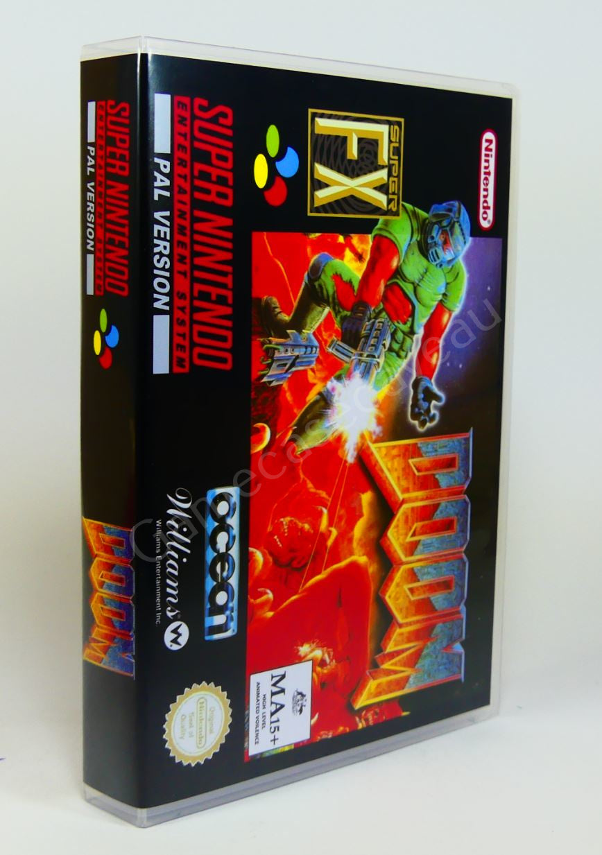 Doom - SNES Replacement Case