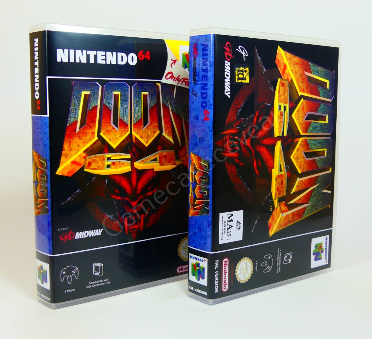 Doom 64 - N64 Replacement Case