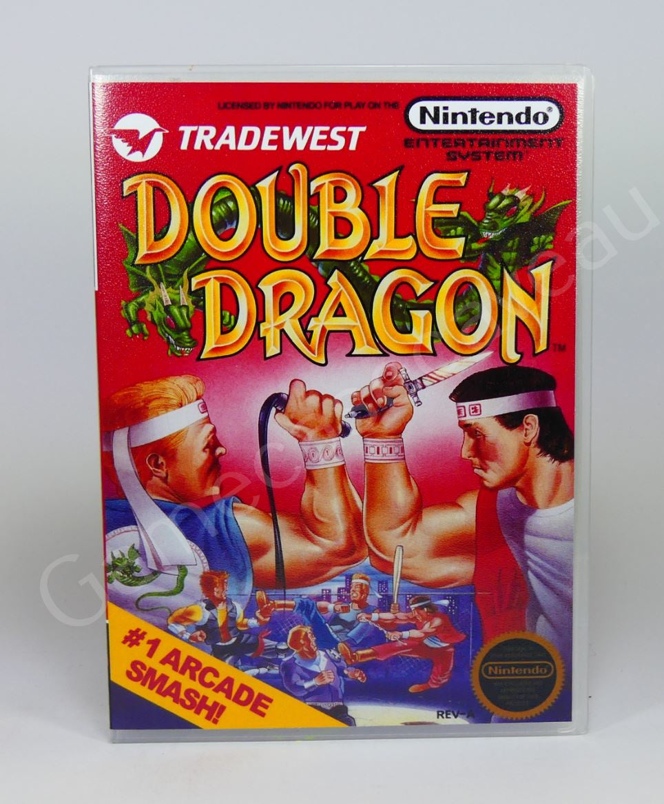 Double Dragon - NES Replacement Case