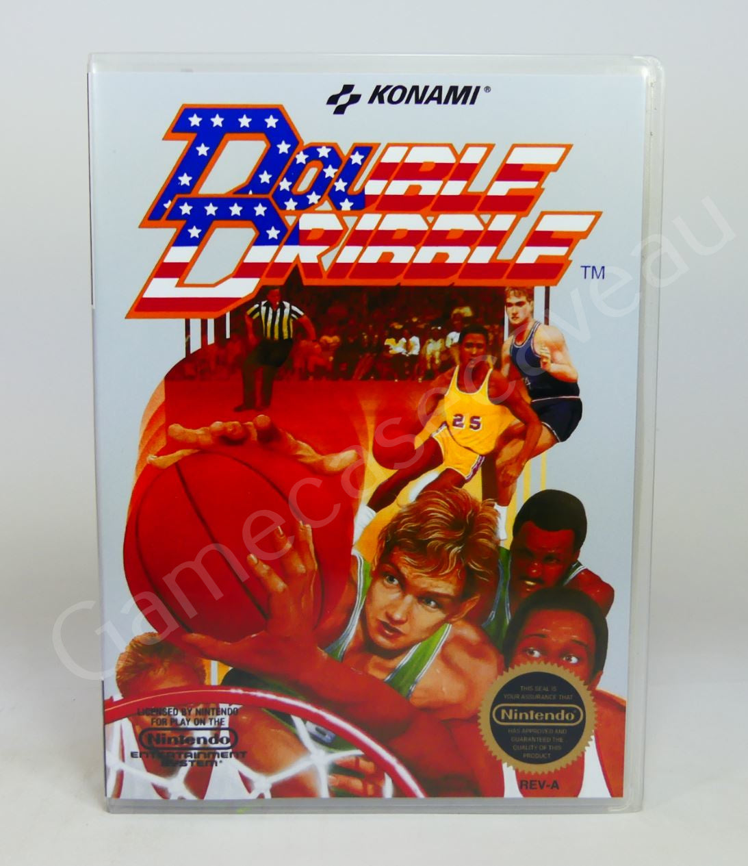 Double Dribble - NES Replacement Case