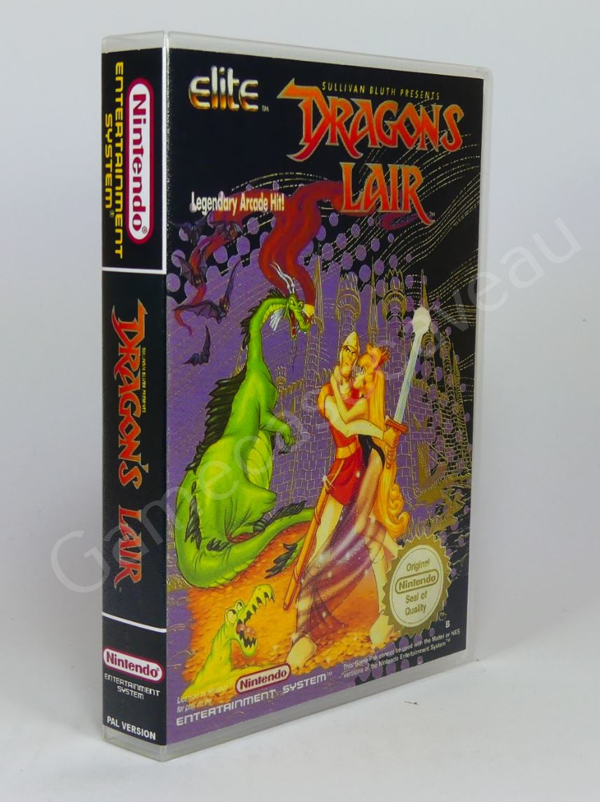 Dragon's Lair - NES Replacement Case
