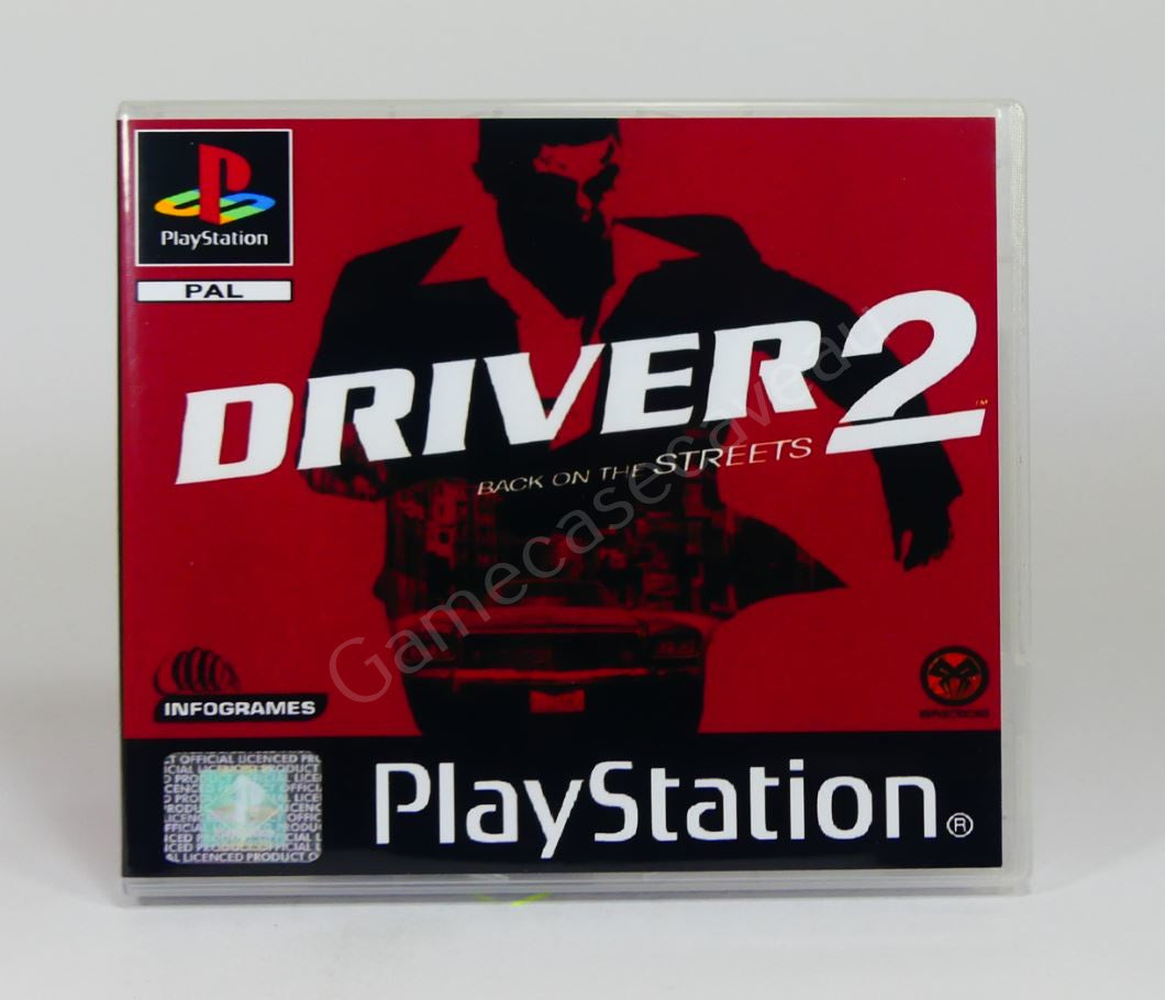 Driver 2 - PS1 Replacement Case