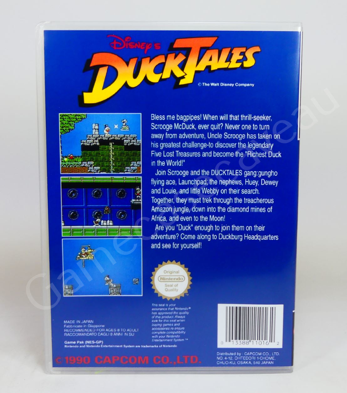 Ducktales - NES Replacement Case