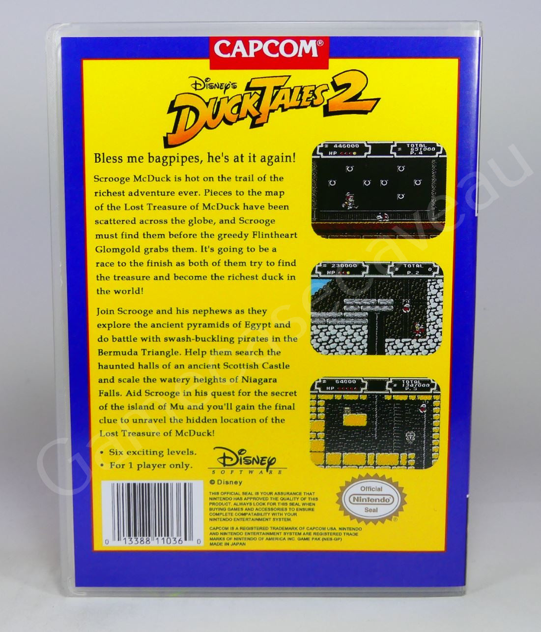 Ducktales 2 - NES Replacement Case