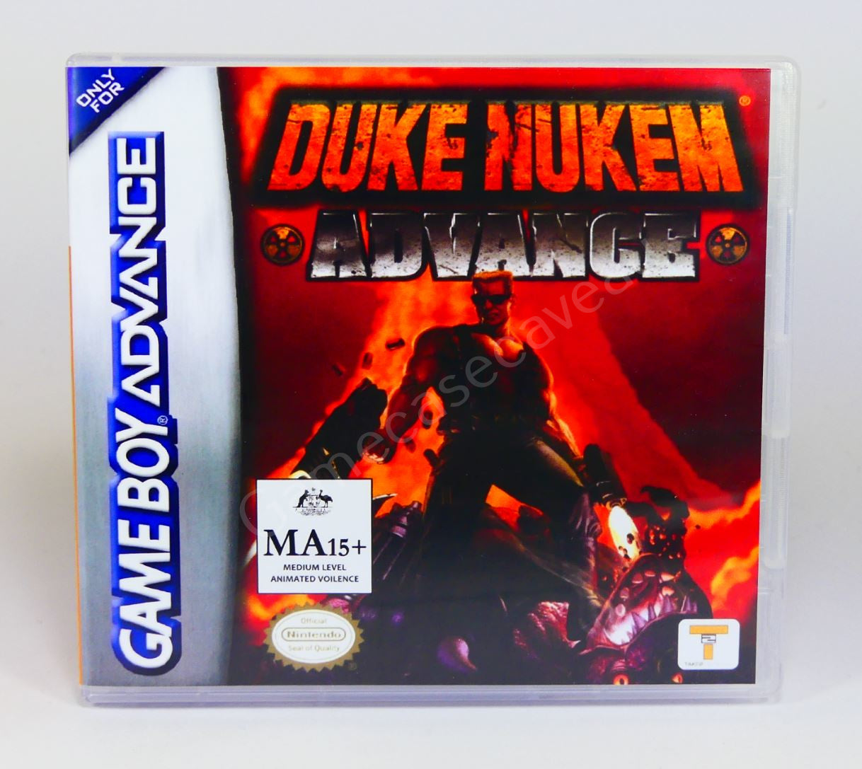 Duke Nukem Advance - GBA Replacement Case