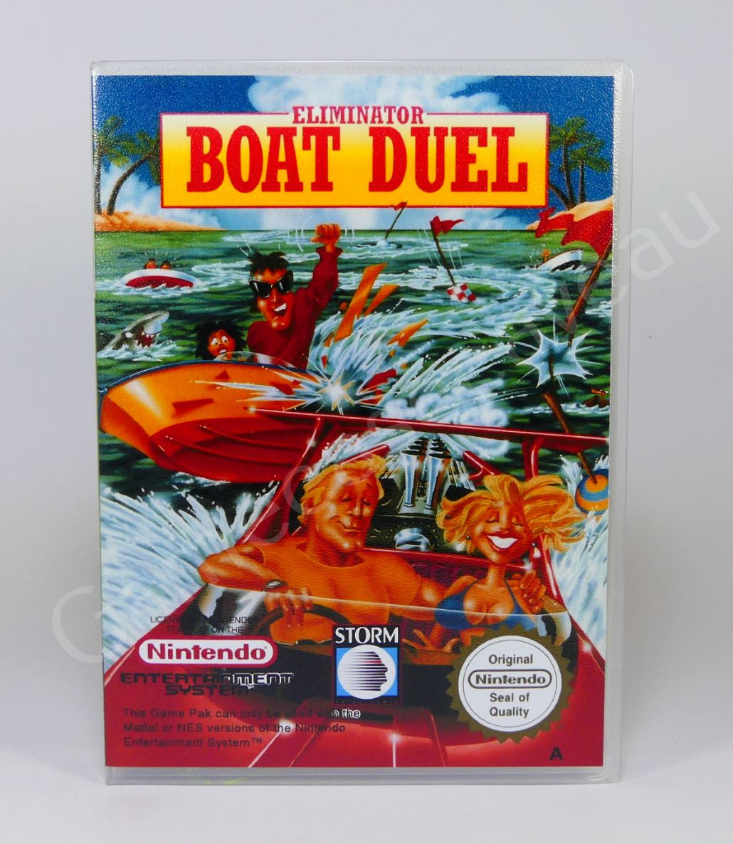 Eliminator Boat Duel - NES Replacement Case