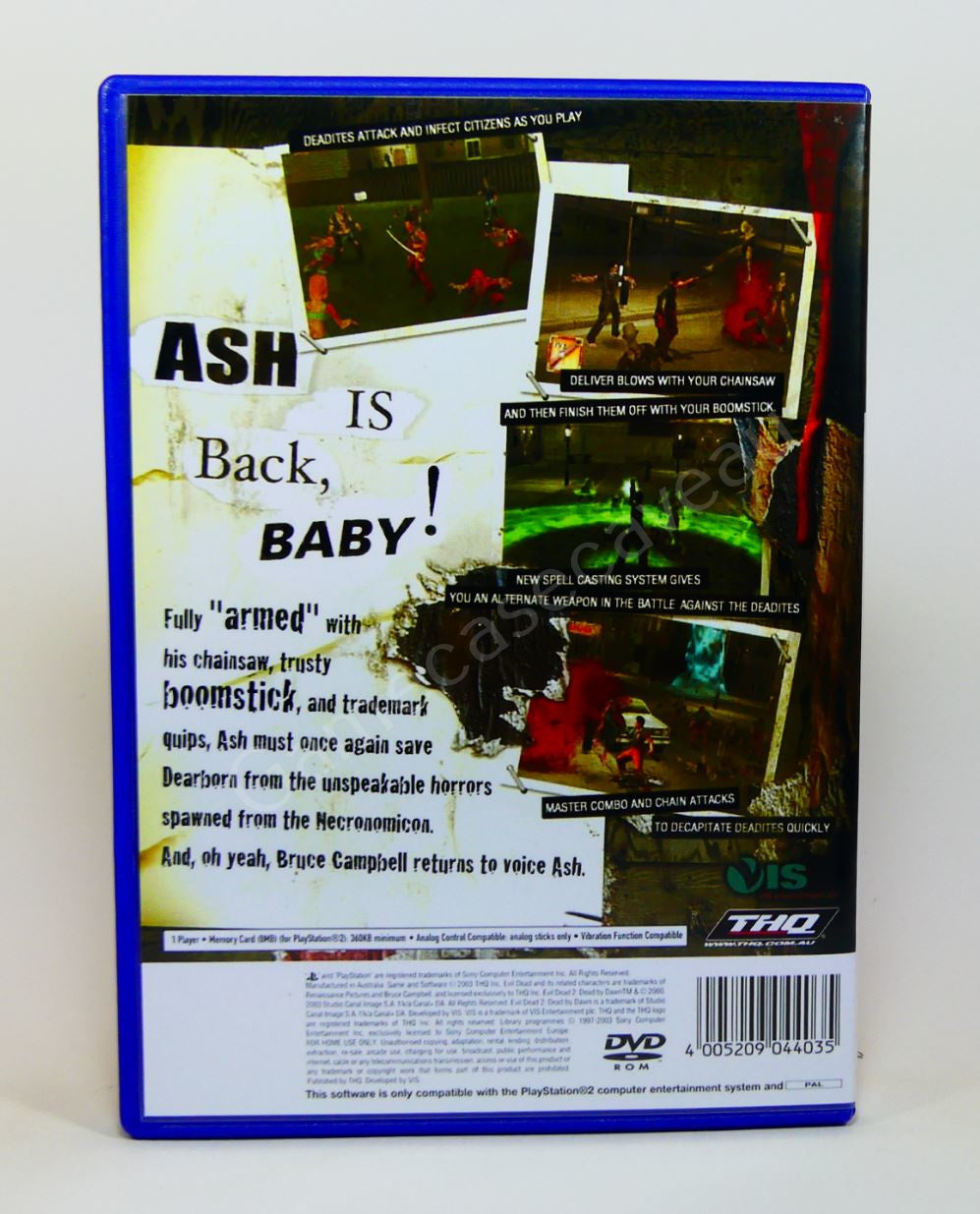 Evil Dead A Fistful of Boomstick - PS2 Replacement Case