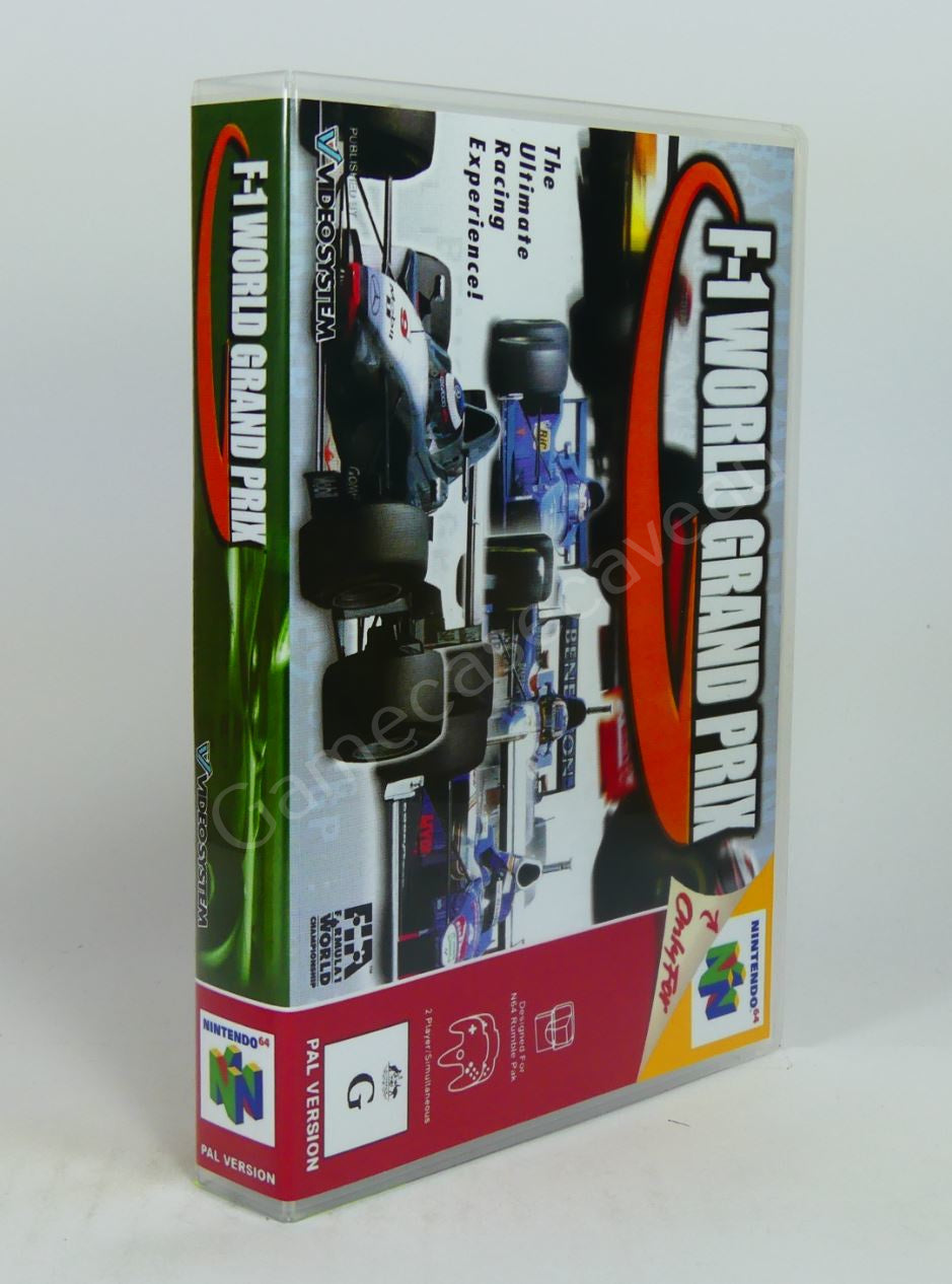 F-1 World Grand Prix - N64 Replacement Case