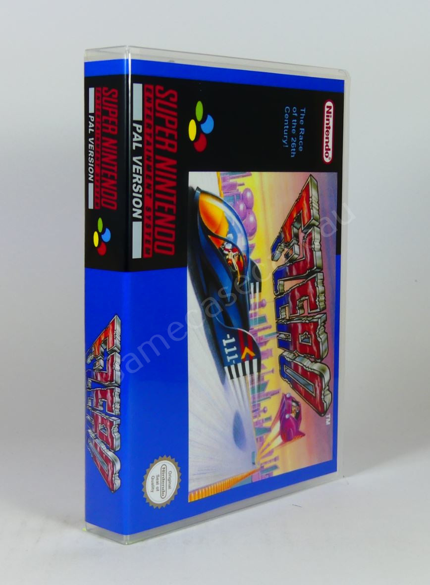 F-Zero - SNES Replacement Case