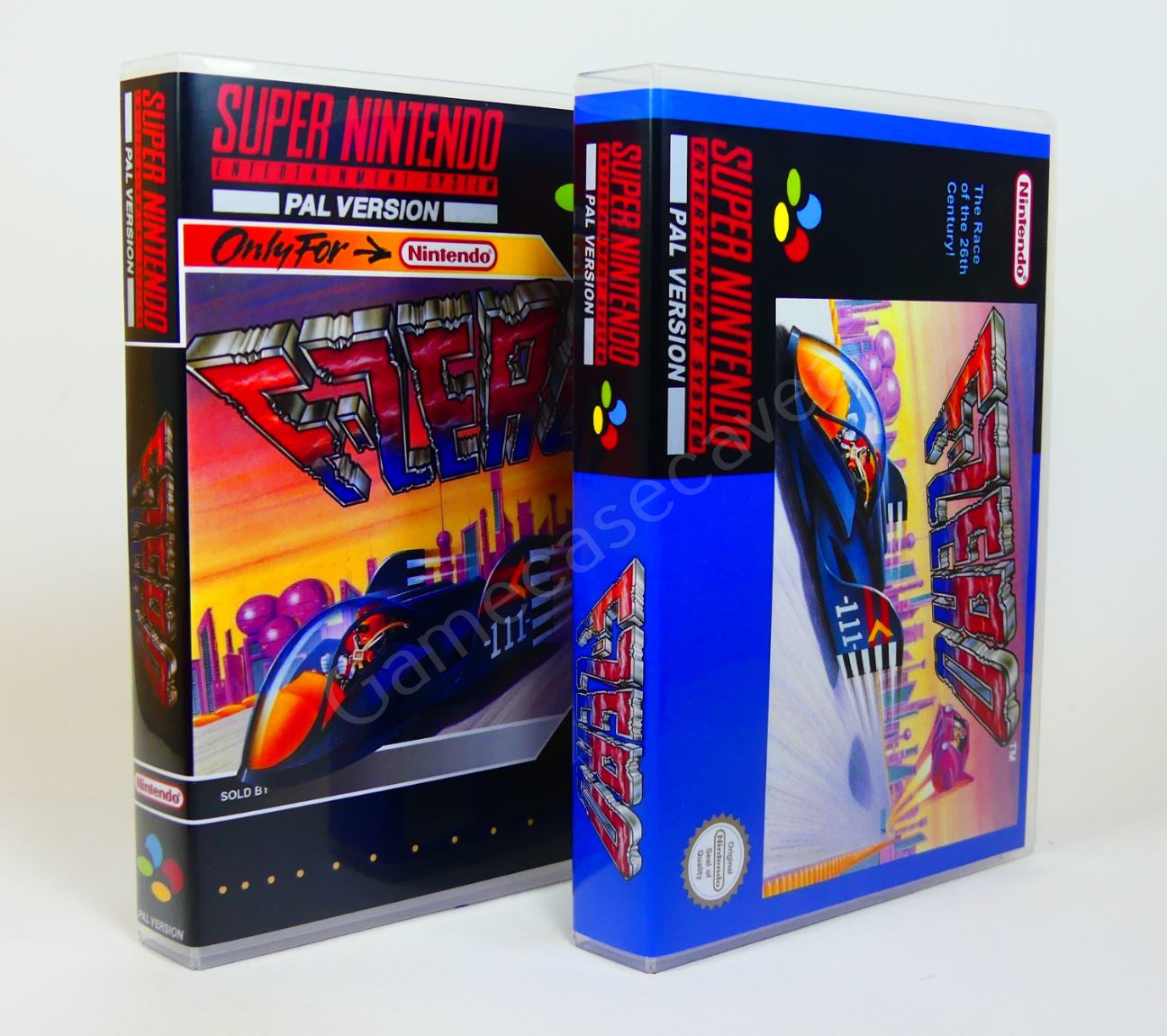 F-Zero - SNES Replacement Case