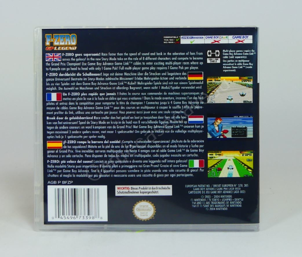 F-Zero GP Legend - GBA Replacement Case