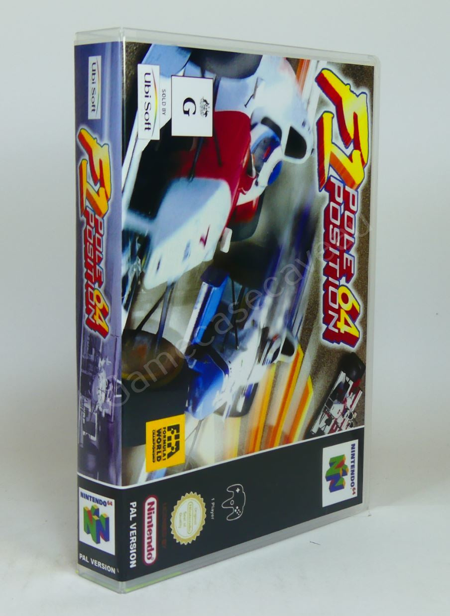 F1 Pole Position 64 - N64 Replacement Case