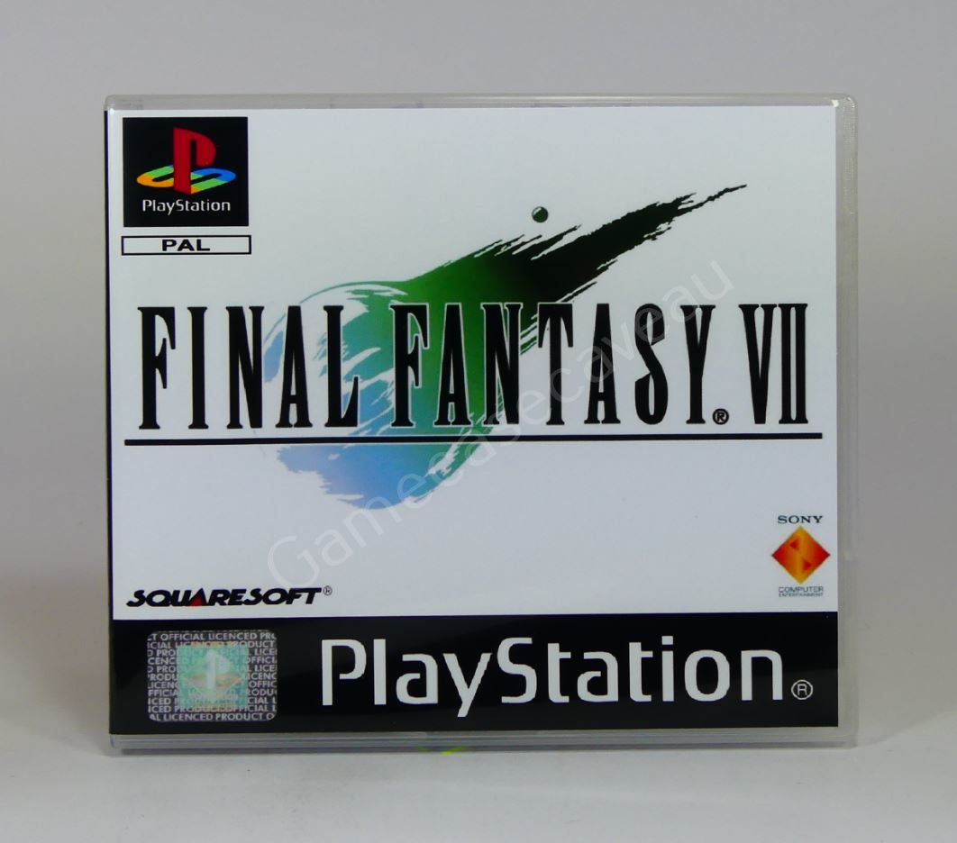 Final Fantasy VII - PS1 Replacement Case