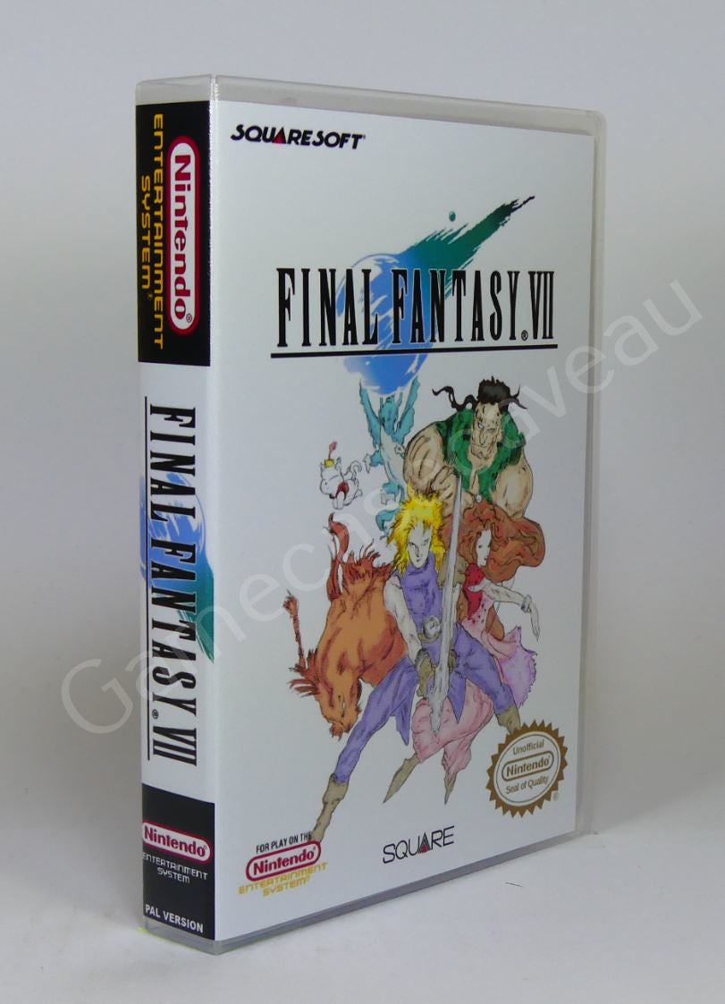 Final Fantasy VII NES Replacement Case - Main Image